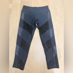 Reflex Black Activewear Leggings